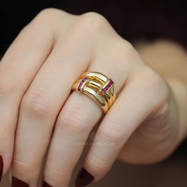 Cetaş Eterna Altın Yüzük