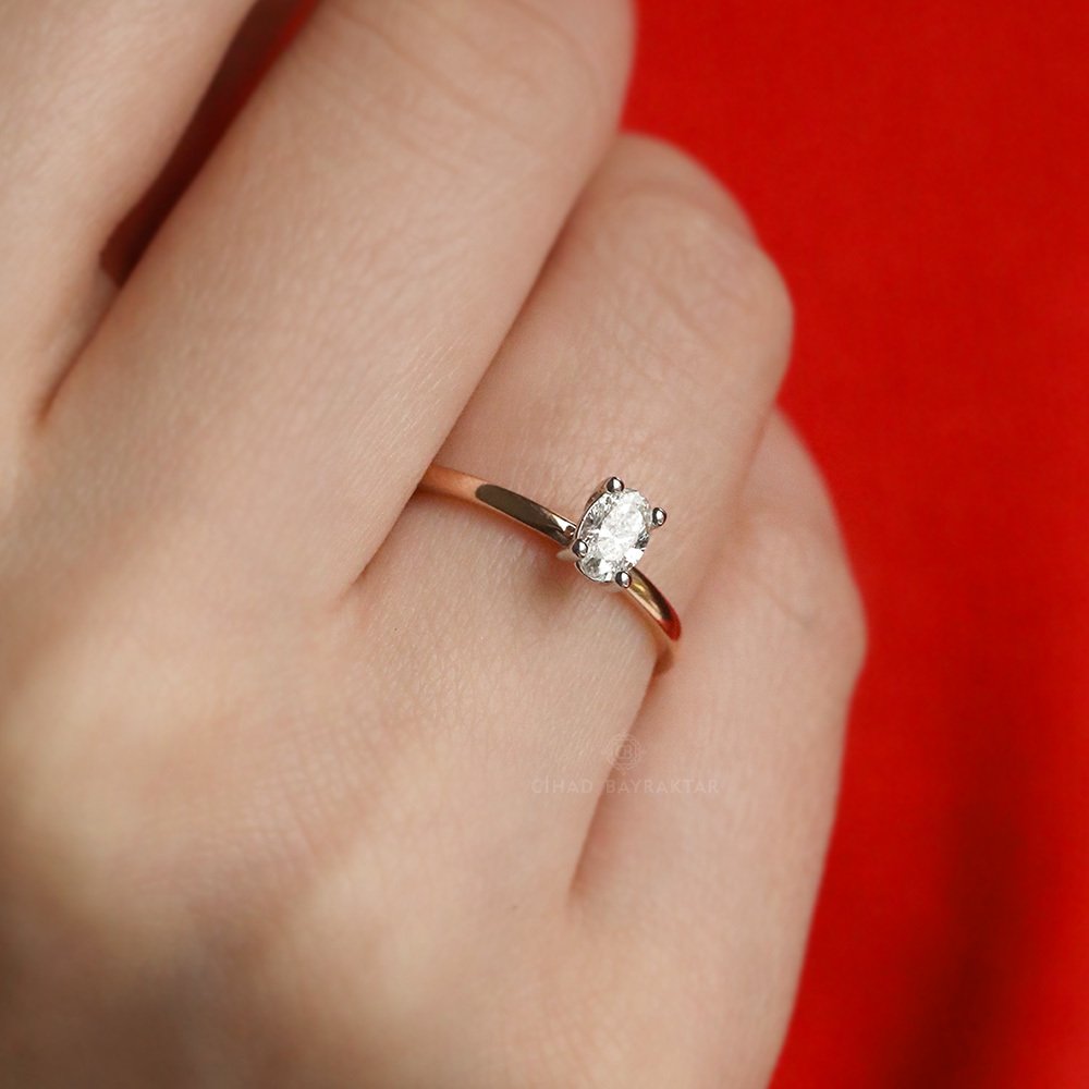 0,32 Ct. Tektaş  Pırlanta Yüzük