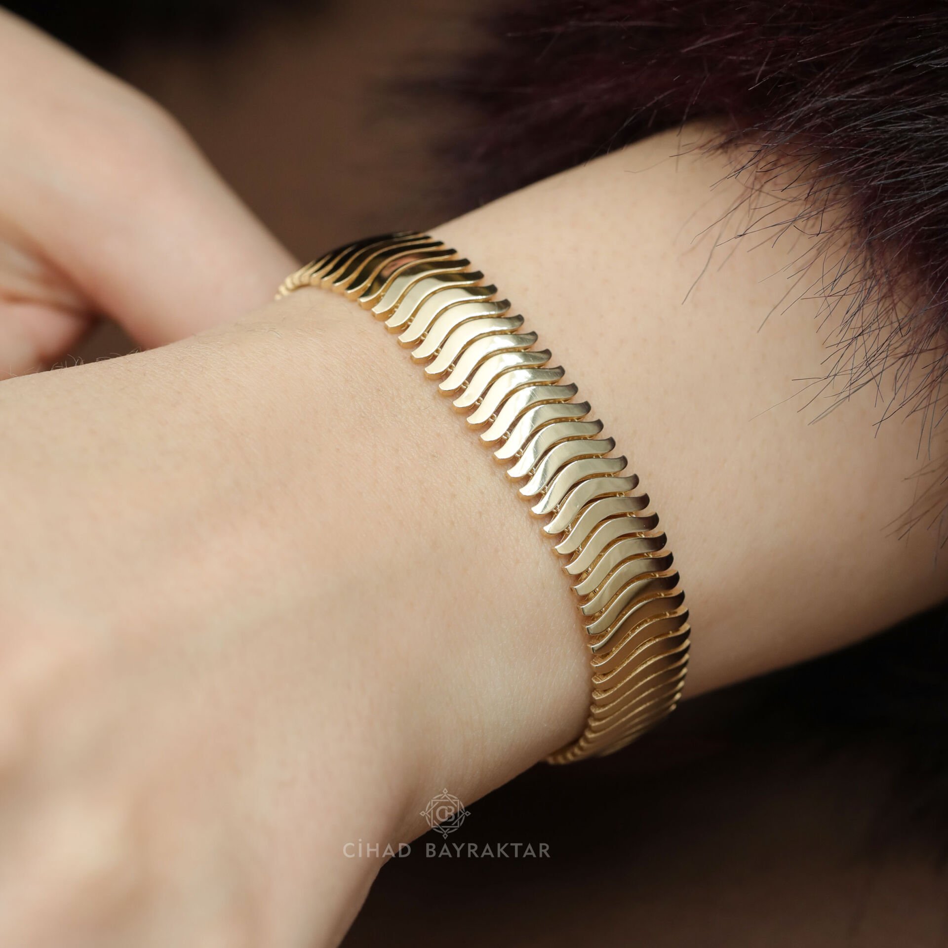 Parlak Altın Bileklik