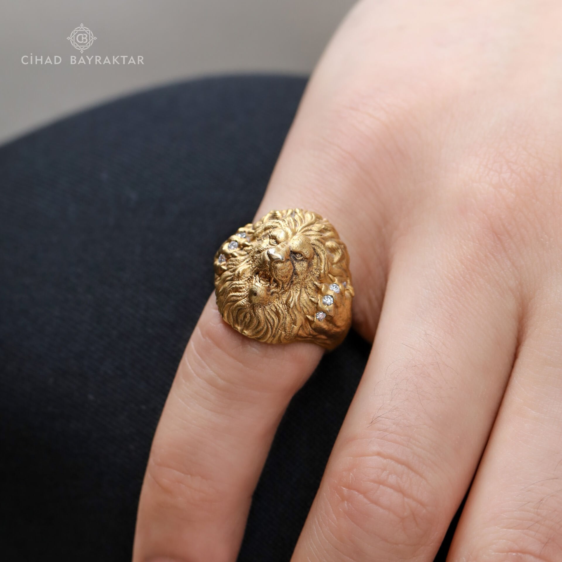 0,08 ct Pırlanta Taşlı Erkek Yüzük