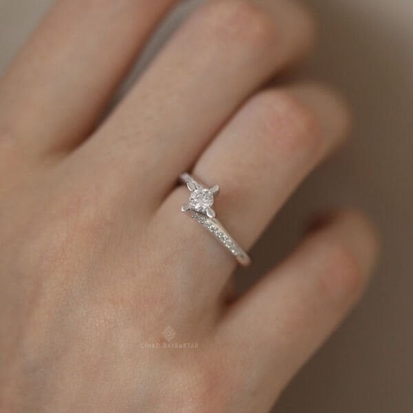 0,42 Ct.  Pırlanta Yüzük