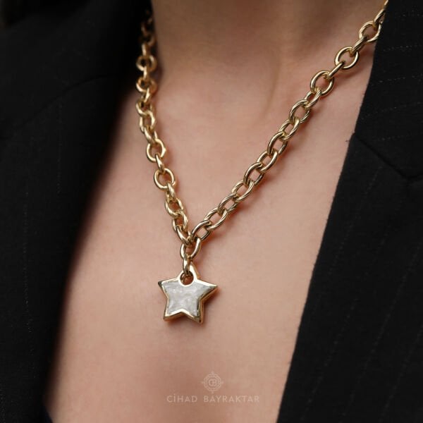 Cetaş Polaris Altın Kolye