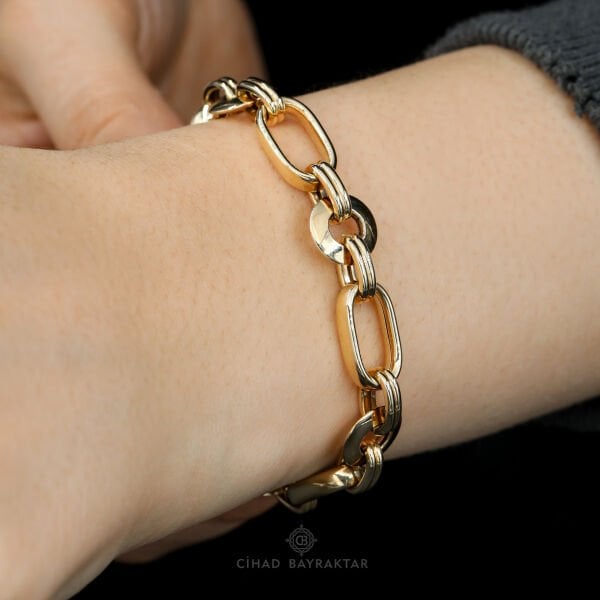 Cetaş Zincir Altın Bileklik
