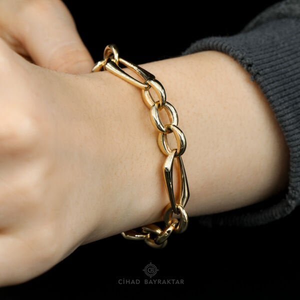 Cetaş Zincir Altın Bileklik