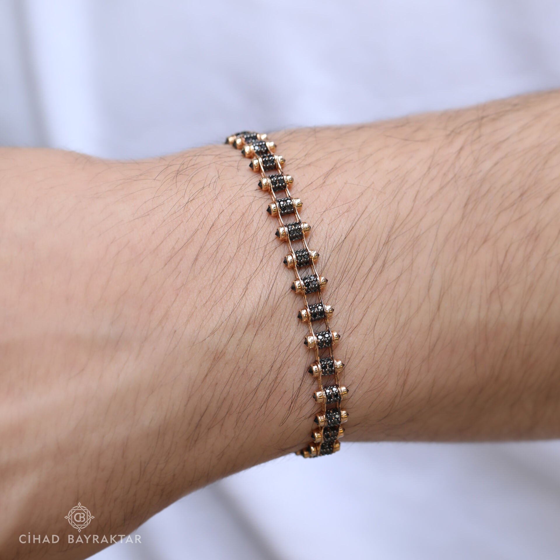 2.78 ct Pırlanta Erkek Bileklik
