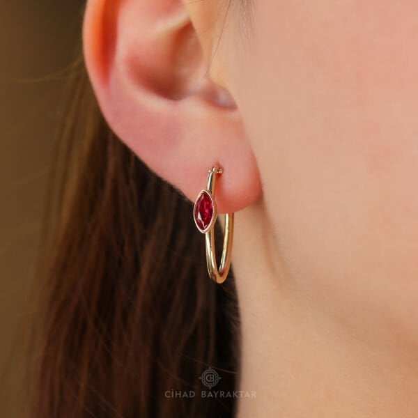 Cetaş Eterna Altın Küpe