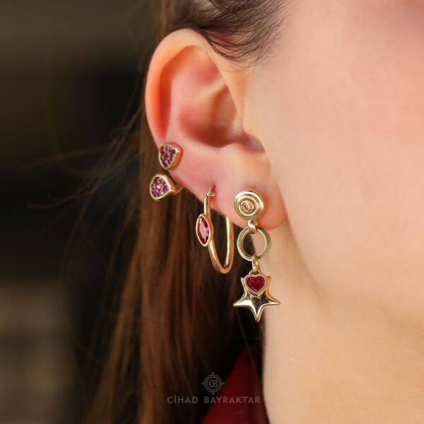 Cetaş Eterna Altın Küpe