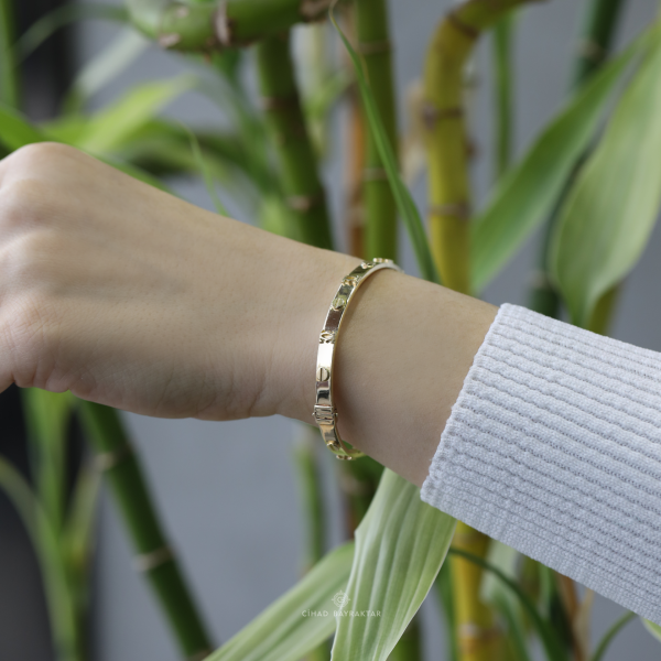 Desenli Altın Kelepçe