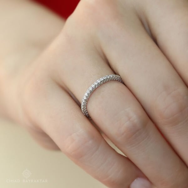 0.82 ct Pırlanta Tamtur Yüzük