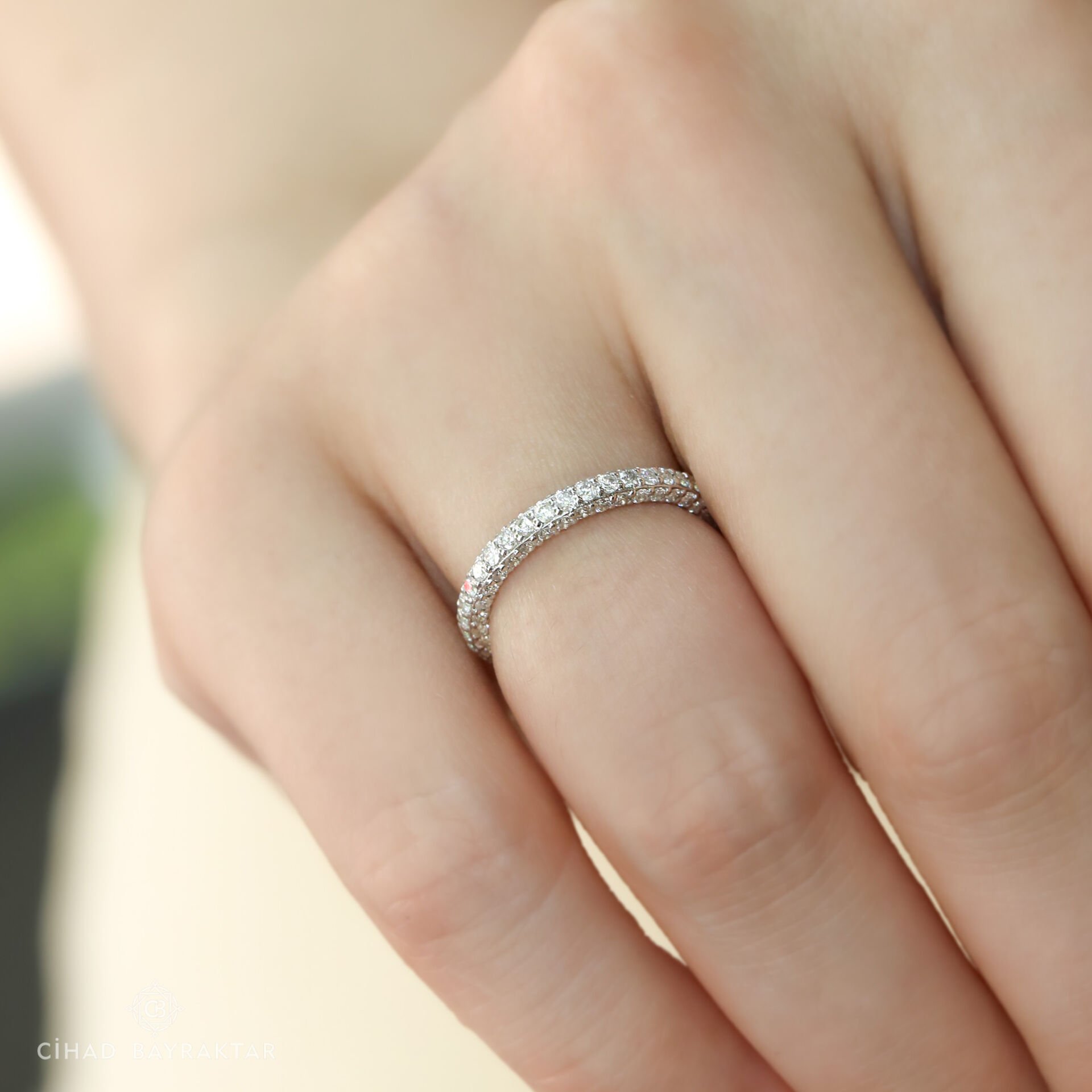 0,97 ct Pırlanta Tamtur Yüzük
