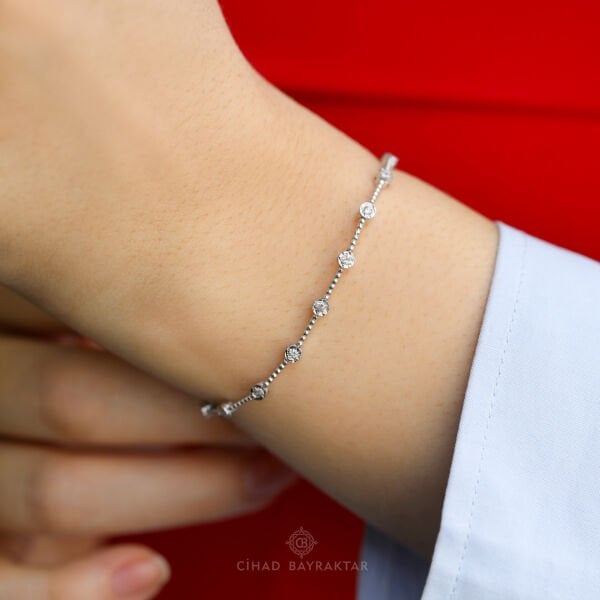 0,40 ct Pırlanta Bileklik