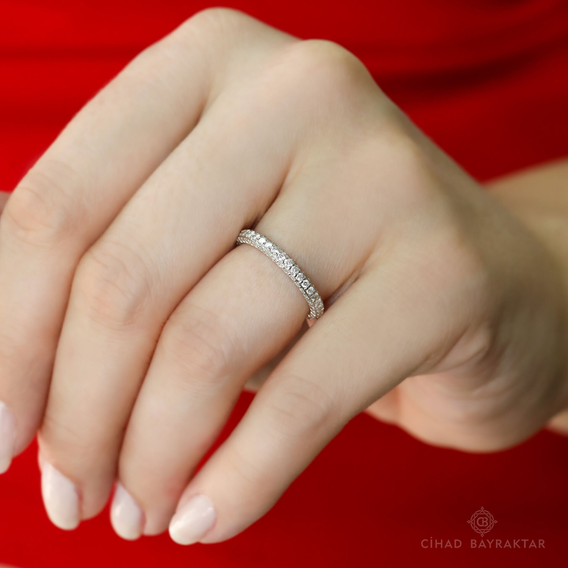 0.93 ct Pırlanta Tamtur Yüzük