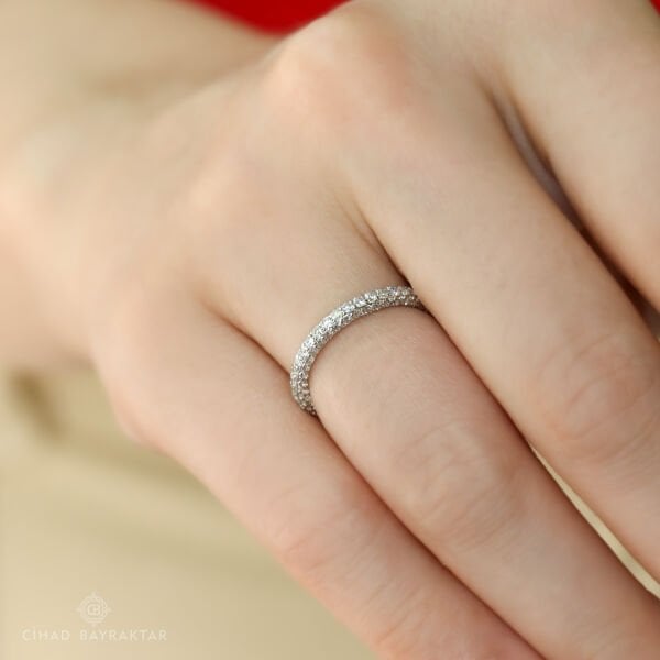 1.00 ct Pırlanta Tamtur Yüzük