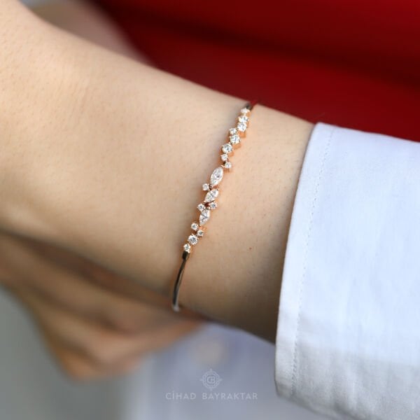 0,84 ct Pırlanta Bileklik