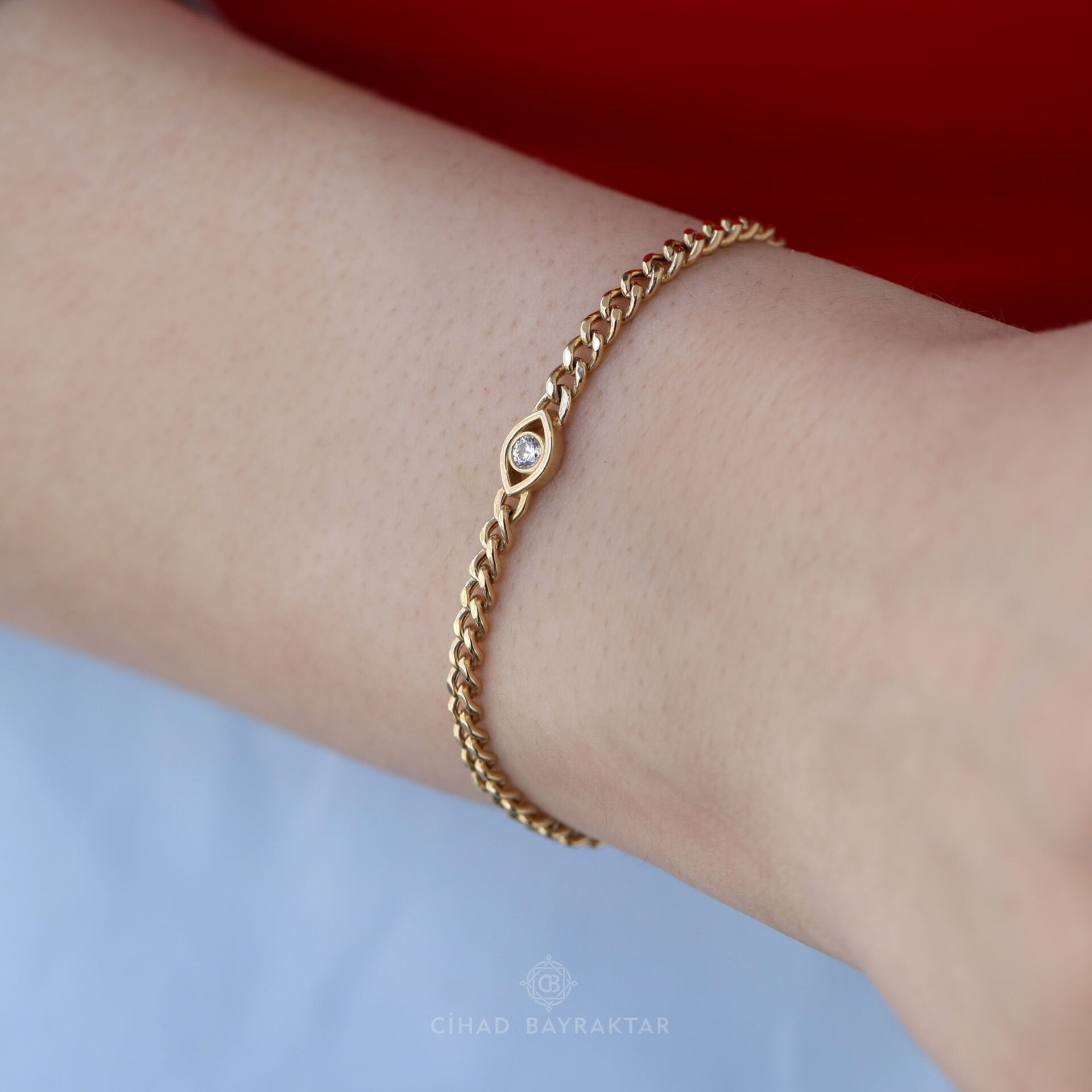 Göz Altın Bileklik