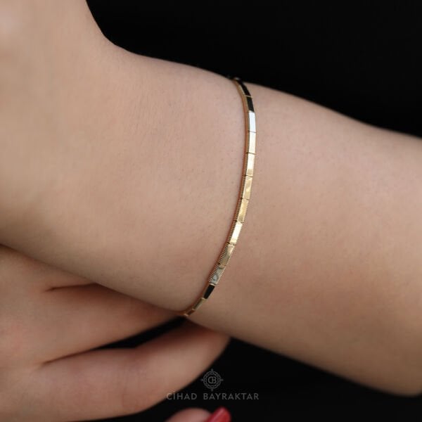 Parlak Altın Bileklik