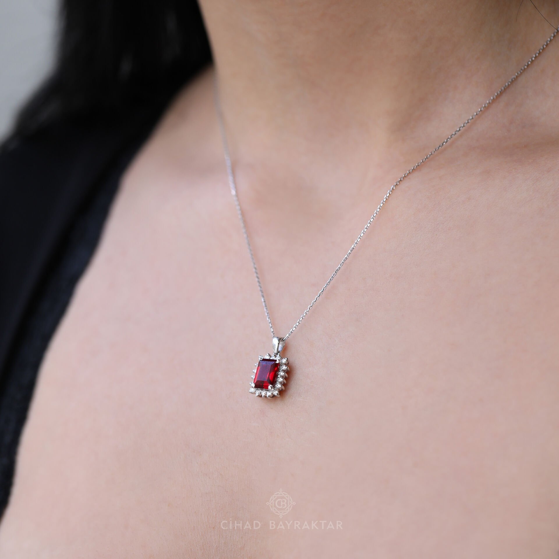 Yakut Pırlanta Kolye