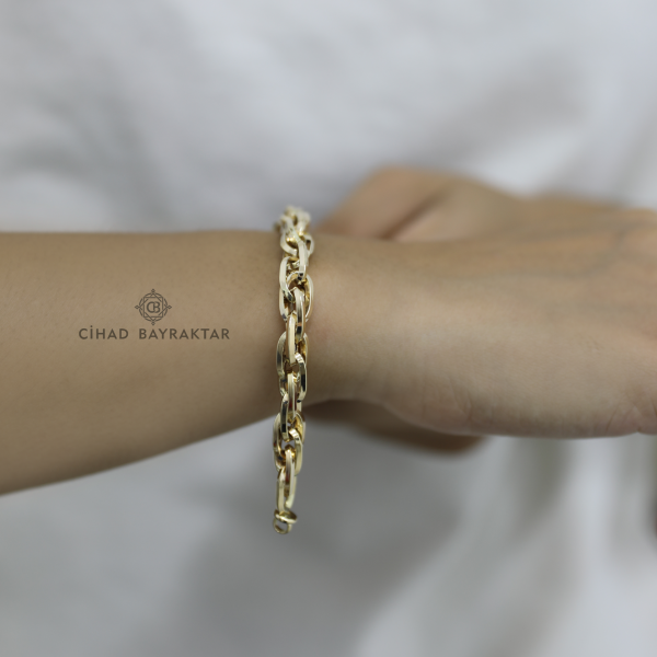 Zincir Altın Bileklik