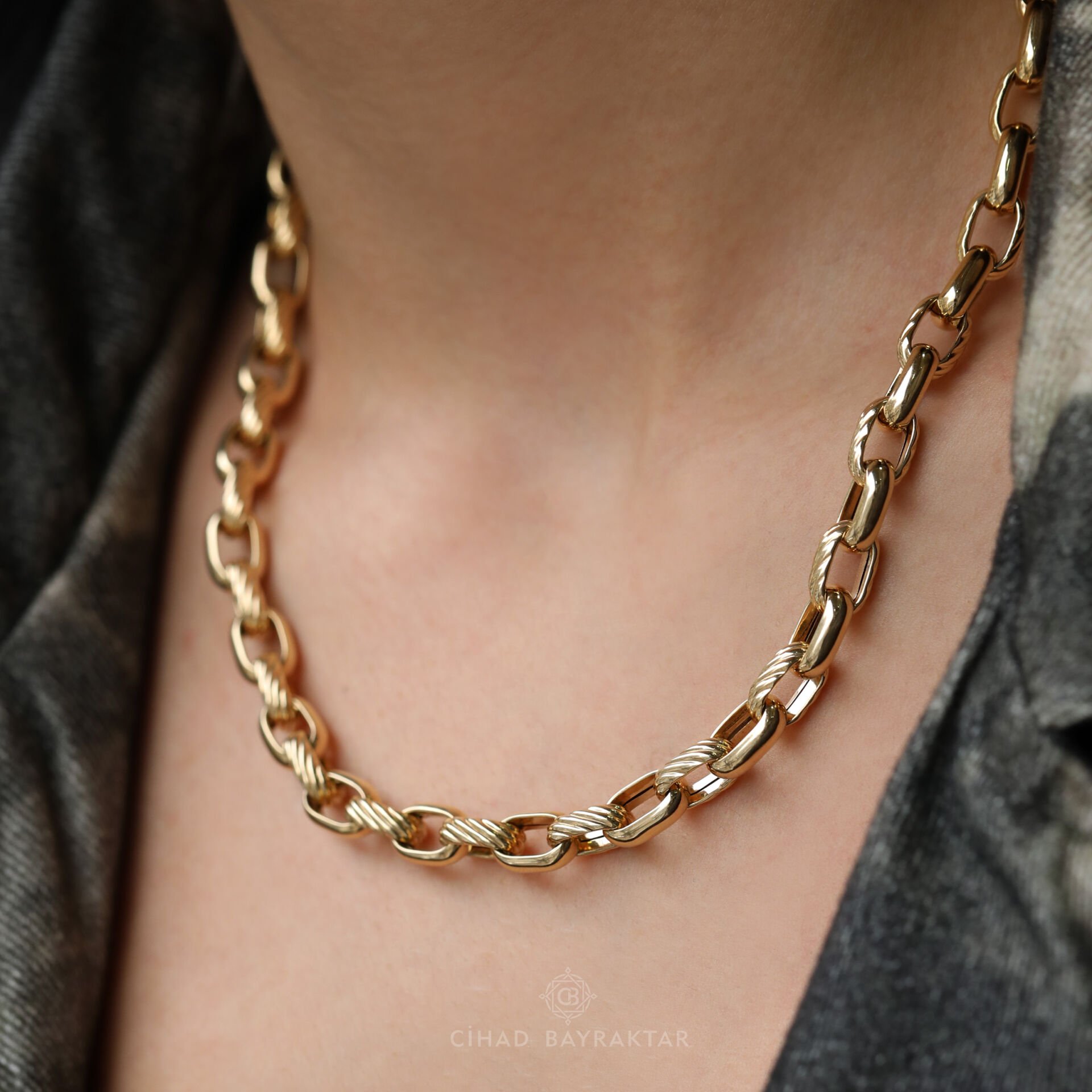 Cetaş Zincir Altın Kolye