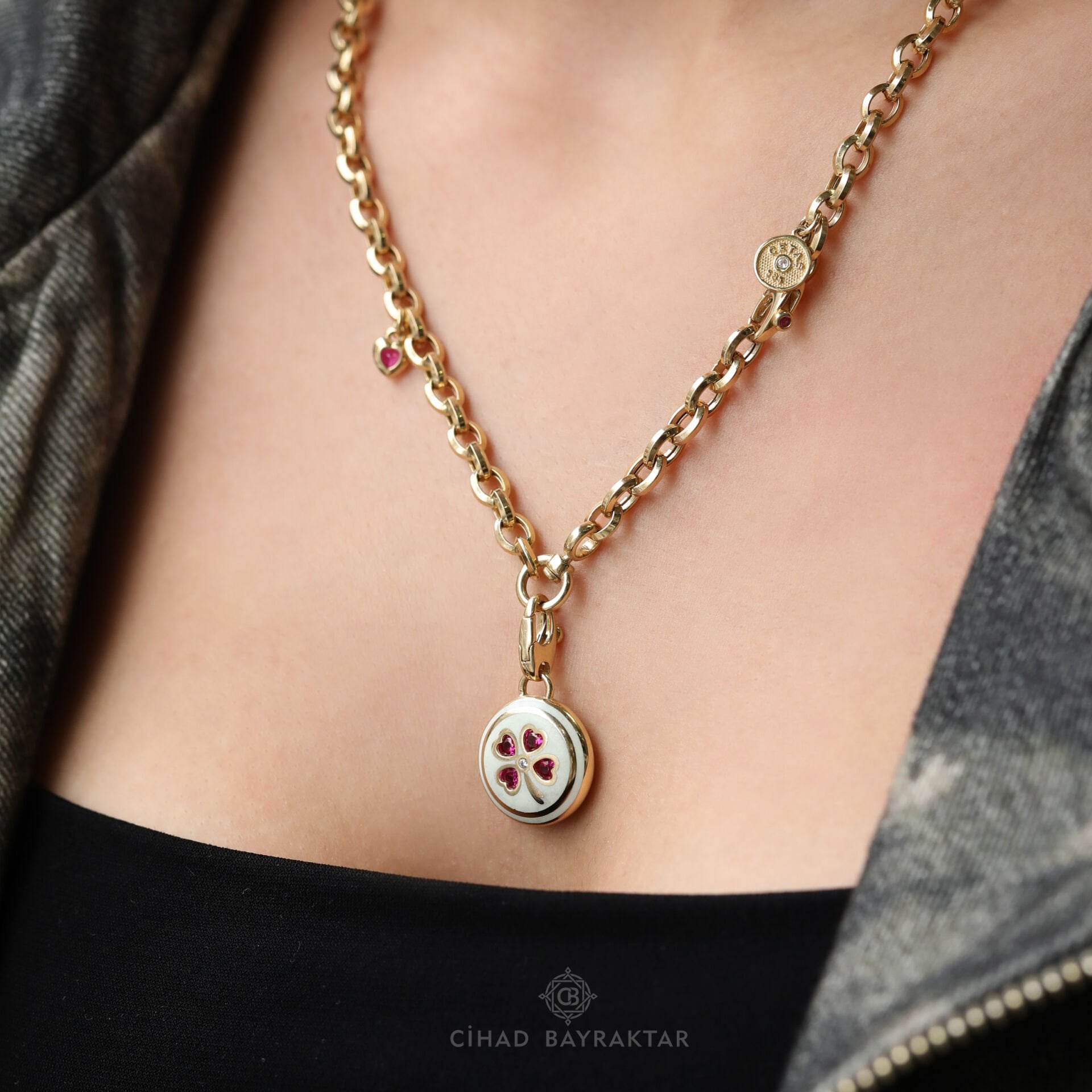 Cetaş Gold Luck Altın Kolye