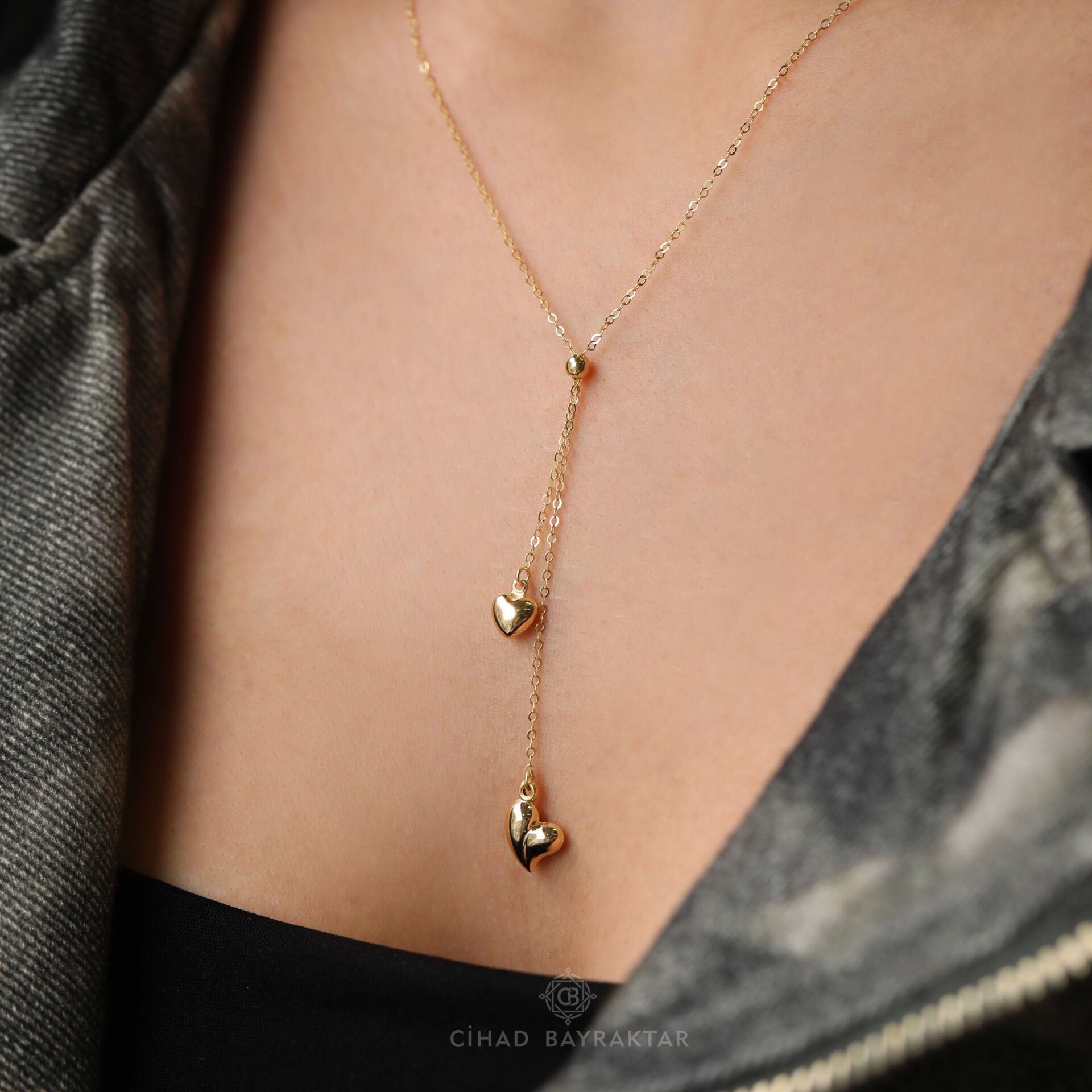 Kalp Model Altın Kolye