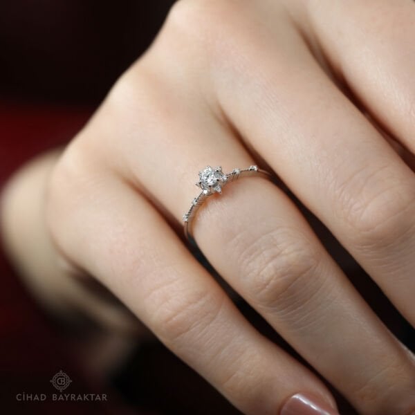 0,22 ct Pırlanta Yüzük
