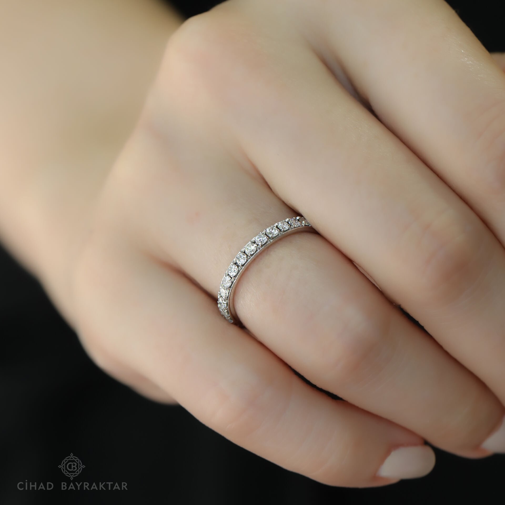 0.83 ct Pırlanta Tamtur Yüzük