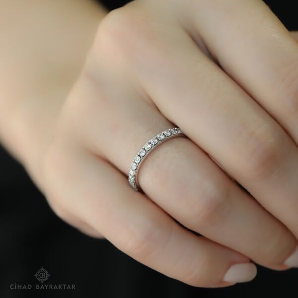 0.83 ct Pırlanta Tamtur Yüzük