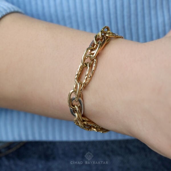 Hallow Altın Bileklik