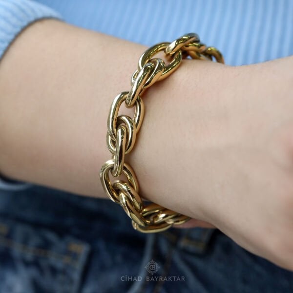 Zincir Altın Bileklik