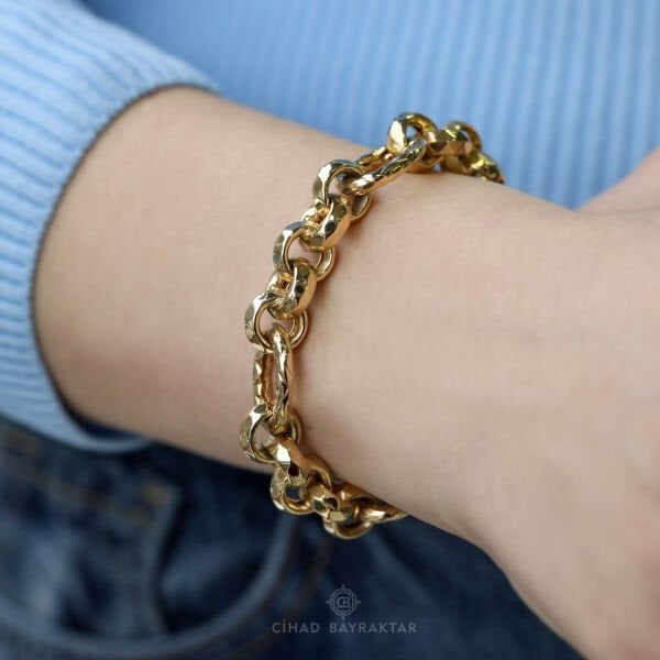 Hallow Altın Bileklik
