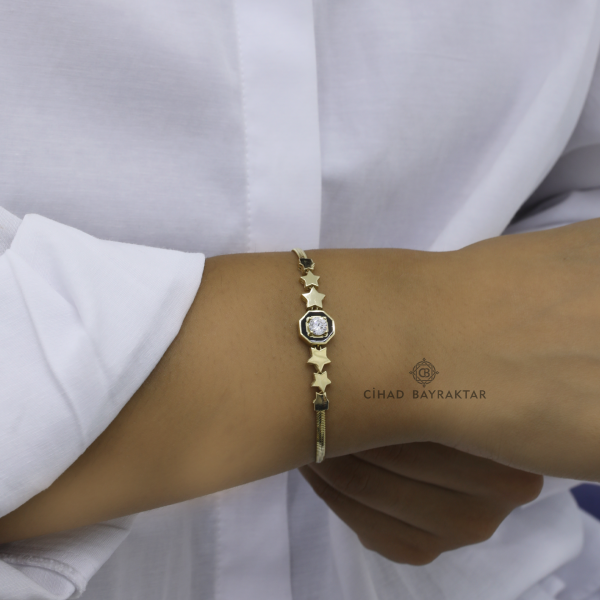 Yıldız Altın Bileklik