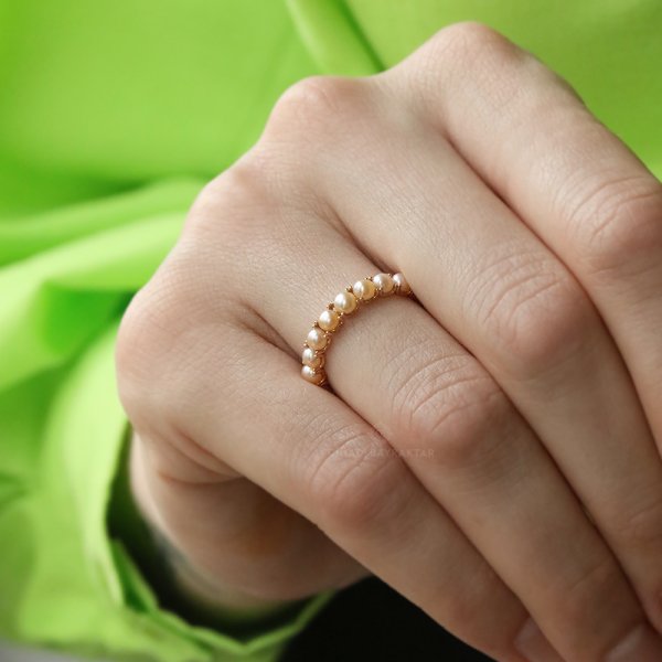 İnci Rose  Altın Yüzük