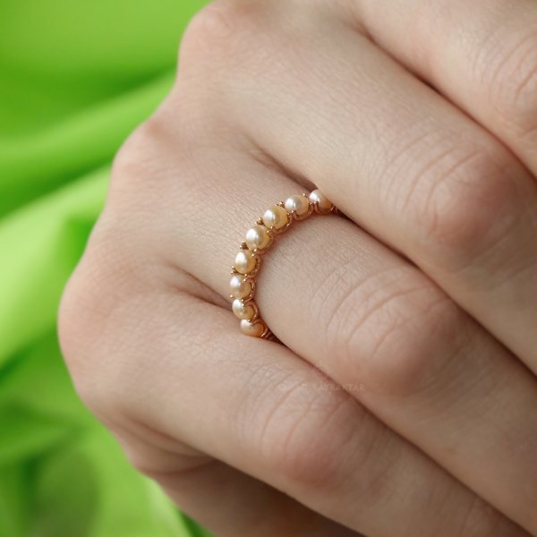 İnci Rose  Altın Yüzük