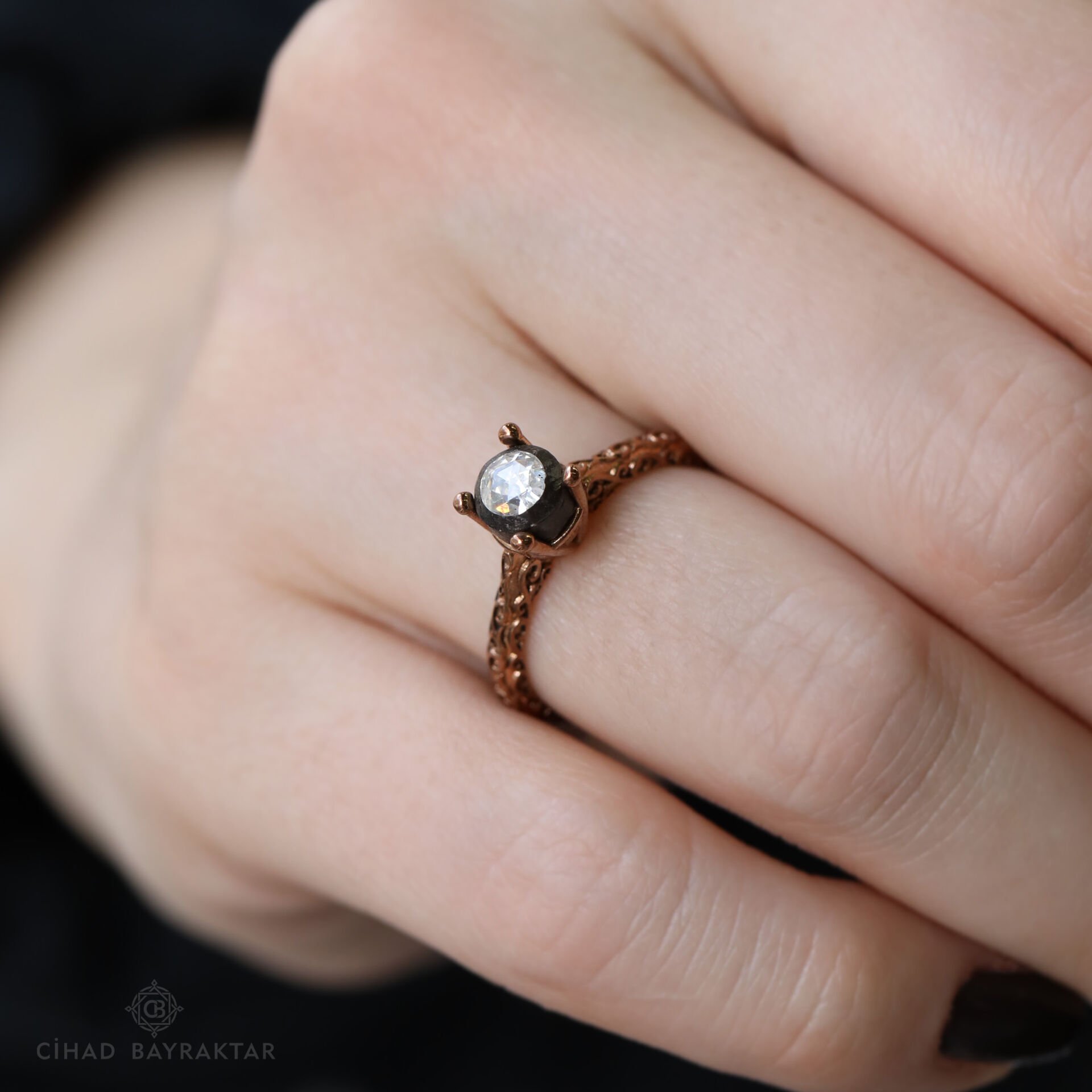 0,20 ct Elmas Tektaş Yüzük