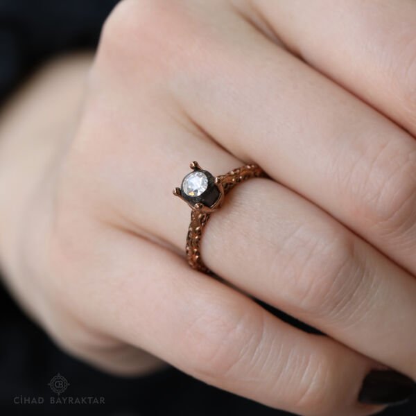 0,20 ct Elmas Tektaş Yüzük