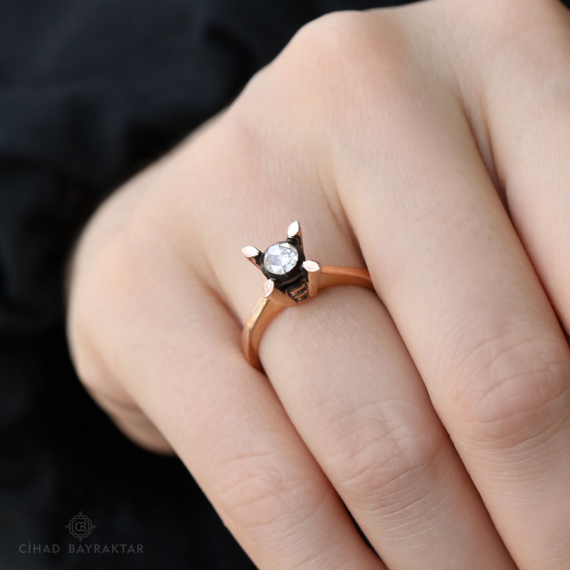 0,24 ct Elmas Tektaş Yüzük