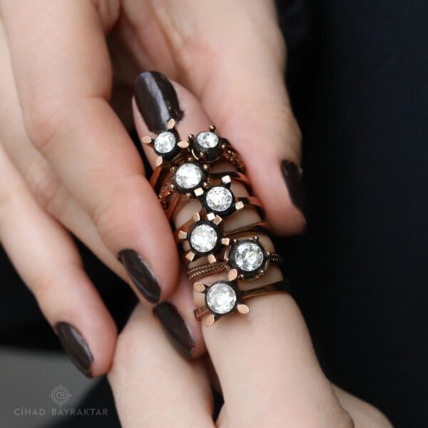 0,19 ct Elmas Tektaş Yüzük