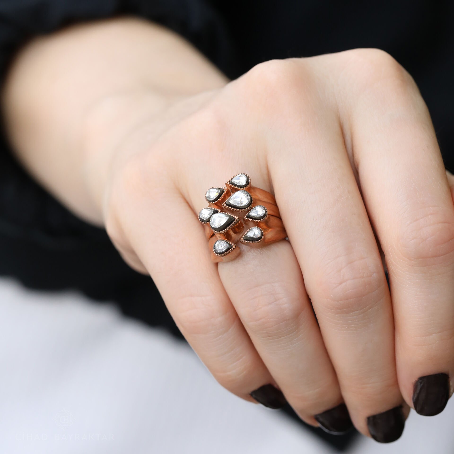 0,74 ct Miras Elmas Yüzük