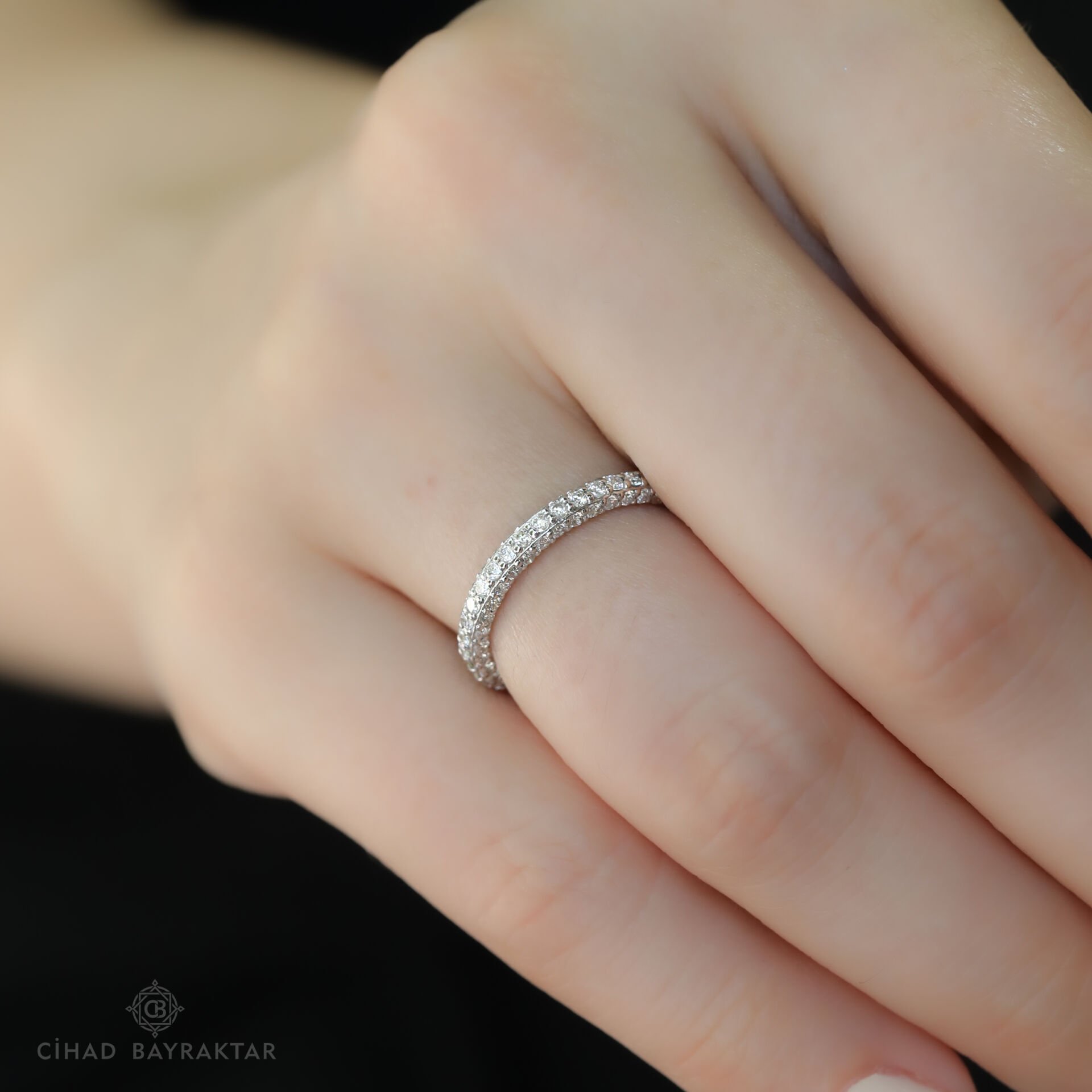 0.92 ct Pırlanta Tamtur Yüzük