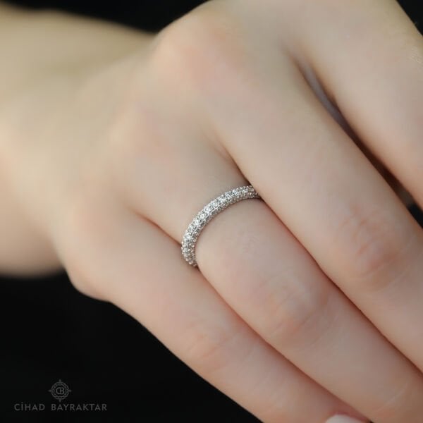 0.98 ct Pırlanta Tamtur Yüzük