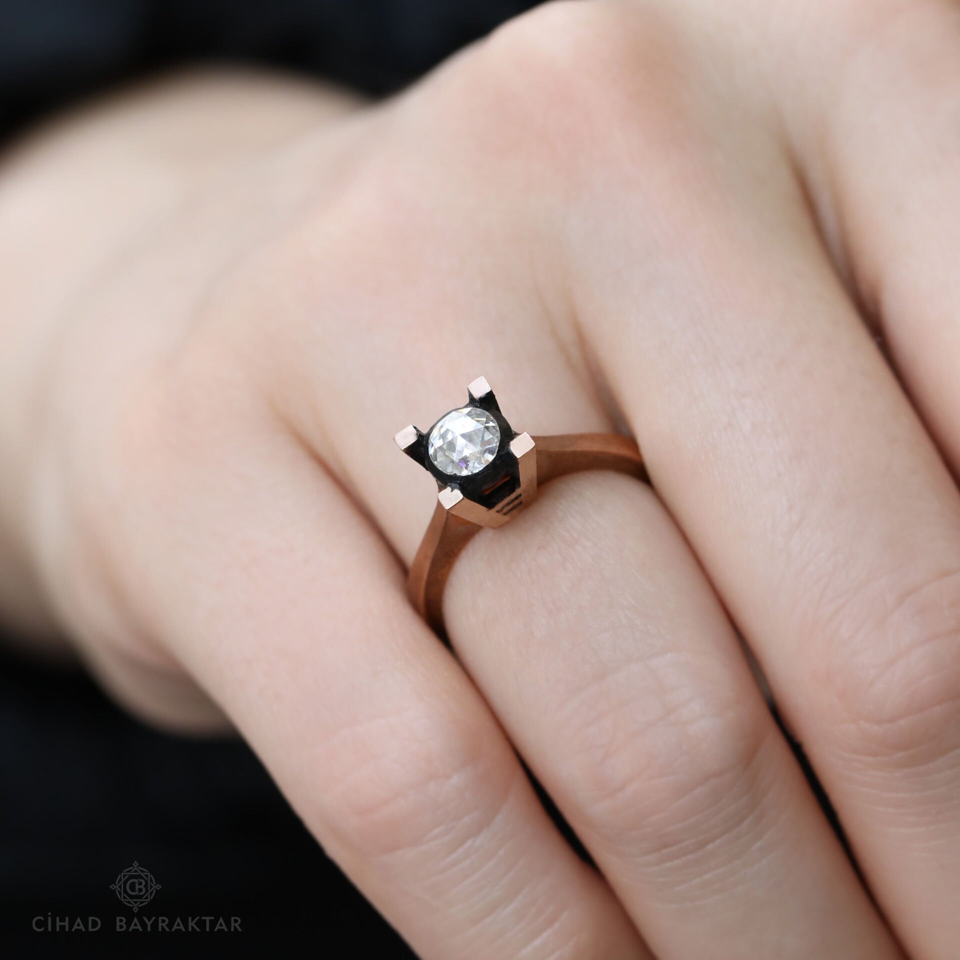 0,35 ct Elmas Tektaş Yüzük