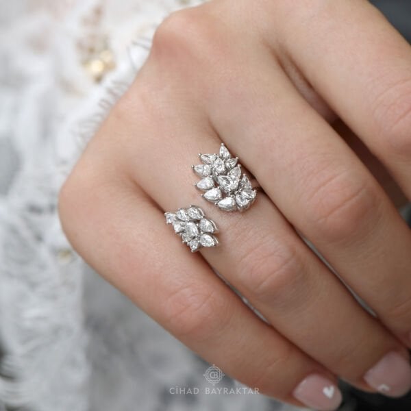 1,52 ct Pırlanta Flora Yüzük