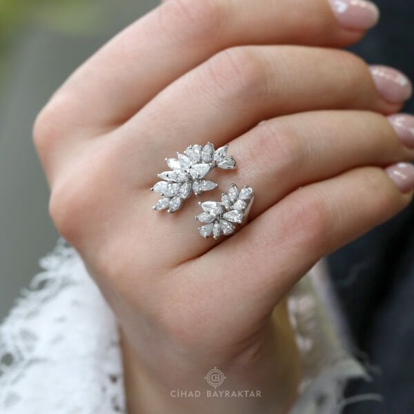 2,51 ct Pırlanta Flora Yüzük