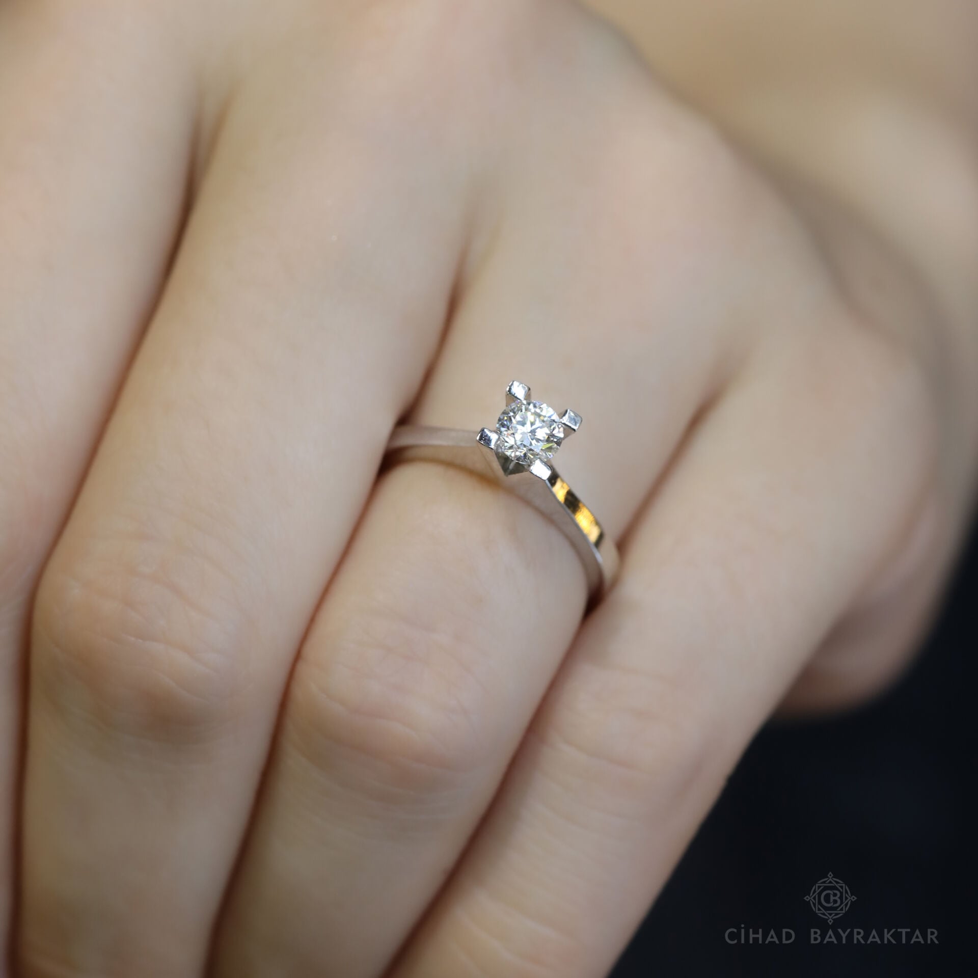 0.40 ct Pırlanta Tektaş Yüzük