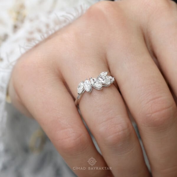 1,22 ct Pırlanta Flora Yüzük