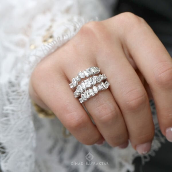 4,36 ct Pırlanta Flora Yüzük