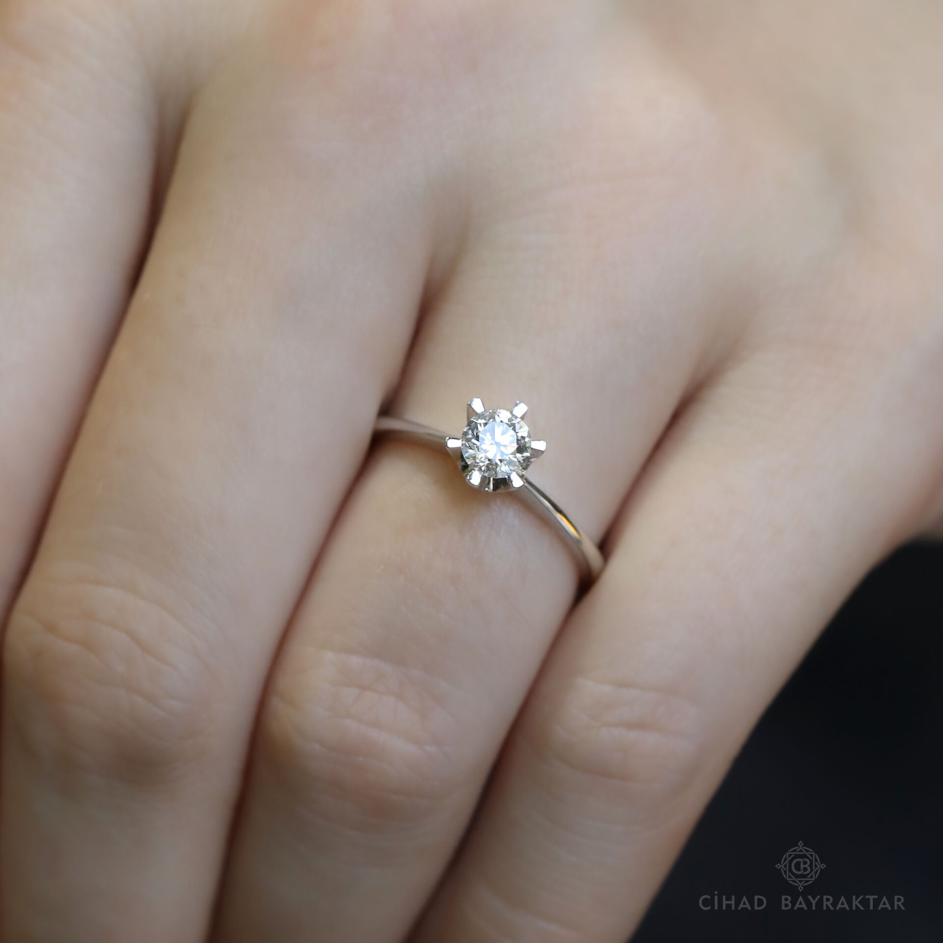 0.45 ct Pırlanta Tektaş Yüzük