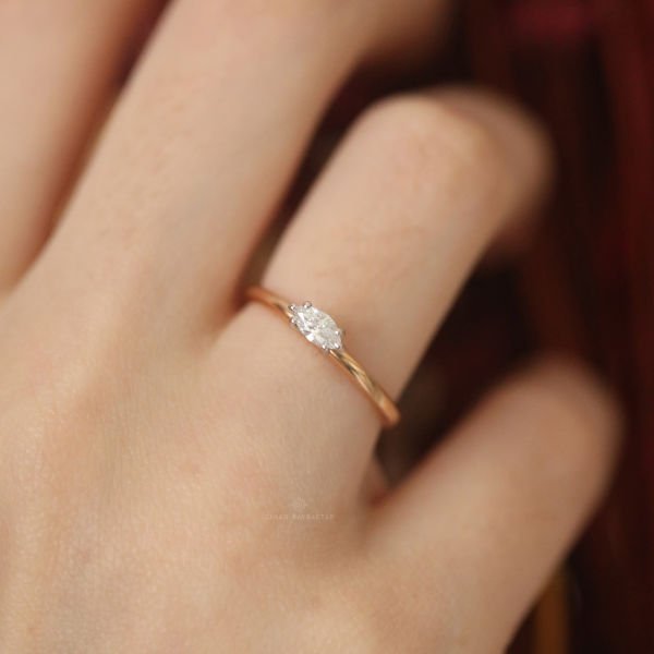 0,21 Ct. Tektaş  Pırlanta Yüzük