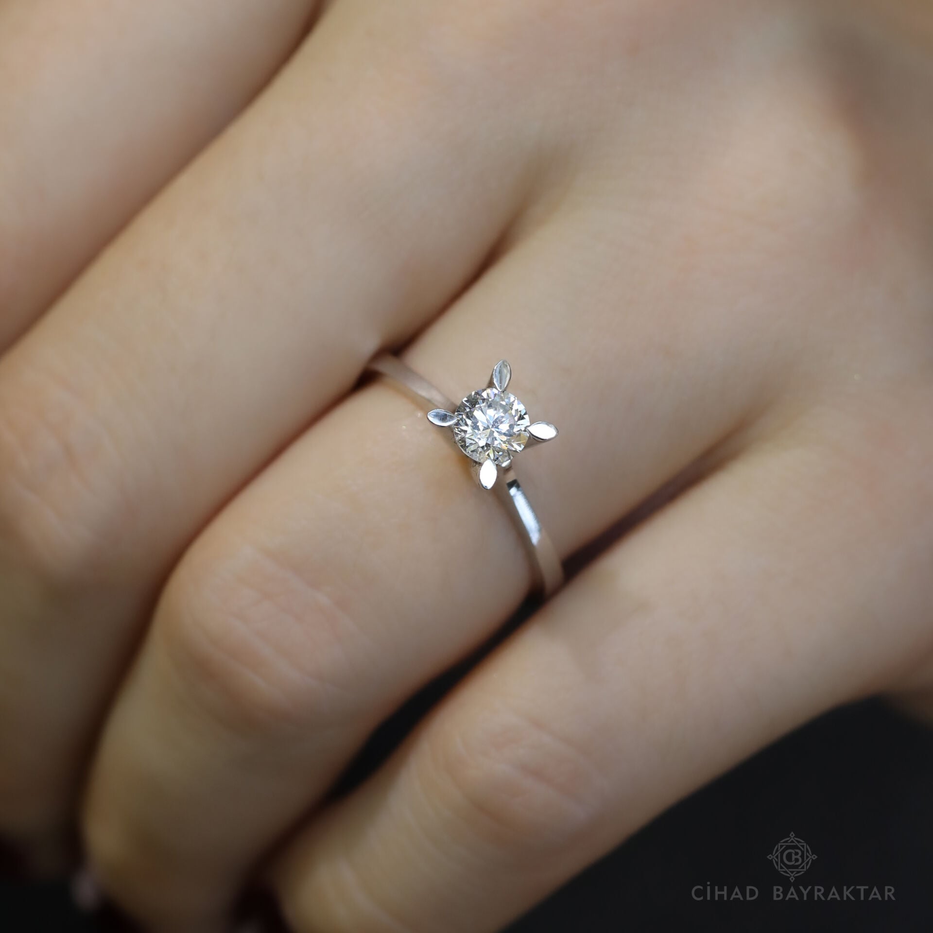 0.50 ct Pırlanta Tektaş Yüzük